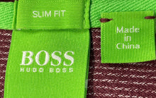 Load image into Gallery viewer, Hugo Boss Mens Multicolor Heather Short Sleeve Slim Fit Polo Shirt Size Small