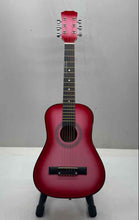 Load image into Gallery viewer, Pink Sunburst 6-String Right-Handed Beginners Acoustic Guitar For Kids