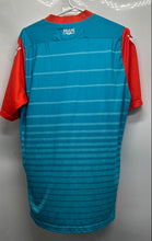 Load image into Gallery viewer, Macron Mens Multicolor Striped Miami FC Home Soccer Jersey Size XL