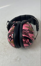 Load image into Gallery viewer, Banz Model CEM-P1 Kids Pink Camouflage Hearing Protection Earmuffs Untested
