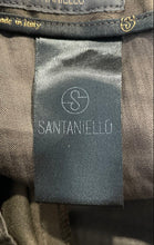 Load image into Gallery viewer, Santaniello Mens Brown Flat Front Cuffed Hem Drawstring Trouser Pants Size 52