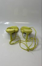 Load image into Gallery viewer, Antonio Melani Womens Barden Green Ankle Tie High Heel Strappy Sandal Size 8.5