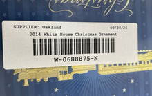Load image into Gallery viewer, 2014 The White House Historical Association Multicolor Christmas Ornament w/ Box