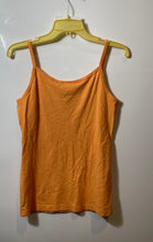 Load image into Gallery viewer, Lacoste Womens Orange Sleeveless Scoop Neck Pullover Camisole Tank Top Size 40