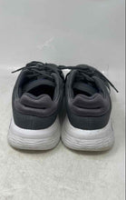 Load image into Gallery viewer, Adidas Mens Cloudfoam Gray White Round Toe Lace-Up Sneaker Shoes Size 9.5