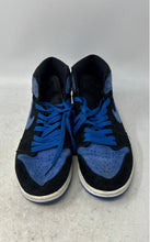 Load image into Gallery viewer, Nike Mens Air Jordan 1 High DZ5485-042 Black Blue Lace-Up Sneakers Shoes Size 8