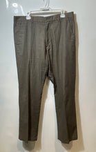Load image into Gallery viewer, Banana Republic Mens Brown Cotton Straight Leg Dress Pants Size 35/32