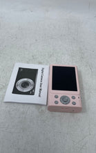 Load image into Gallery viewer, DC402 Pink 16x Powerful Zoom F/32 48.0 MP 4K Digital Camera Not Tested