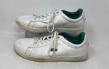 Load image into Gallery viewer, Lacoste Mens Hydez White Green Leather Lace-Up Low Top Sneaker Shoes Size 9