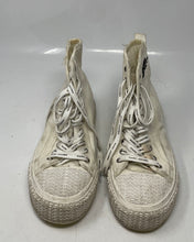 Load image into Gallery viewer, Authentic Marc Jacobs Womens White Lace-Up The Sneaker Shoes Size EUR 37 Stained
