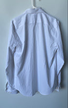 Load image into Gallery viewer, Michael Kors Mens White Long Sleeve Collared Button-Up Shirt Size Medium
