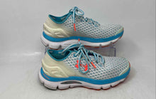 Load image into Gallery viewer, Under Armour Womens Speedform Gemini White Blue Lace-Up Sneaker Shoes Size 6
