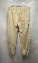 Load image into Gallery viewer, Playboy Mens Beige Pockets Elastic Waist Drawstring Jogger Pants Size M
