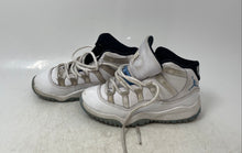 Load image into Gallery viewer, Nike Kids Air Jordan 11 378039-104 White Blue Lace-Up Sneakers Shoes Size 12C