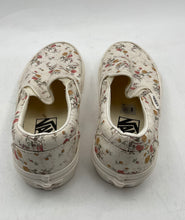 Load image into Gallery viewer, Vans Unisex Classic 500714 Beige Flowers Print Slip-On Sneakers Shoes M 3.5 W 5