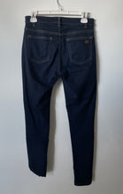 Load image into Gallery viewer, Michael Kors Womens Blue Dark Wash Pockets Denim Skinny Leg Jeans Size 4