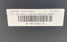 Load image into Gallery viewer, Dell Zylux Model A525 Silver Multimedia Computer Subwoofer Speaker Not Tested