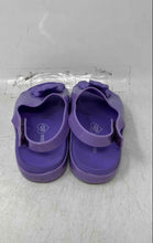 Load image into Gallery viewer, Mini Melissa Girls Cloud Purple Open Toe Care Bears Slingback Sandals Size 11