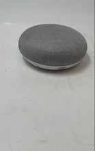 Load image into Gallery viewer, Google Home Mini Gray Mesh Voice Assistant Smart Speaker Not Tested