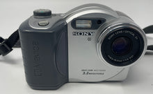 Load image into Gallery viewer, Sony CD Mavica MVC-CD350 Silver 3.2 Megapixel Digital Camera Not Tested