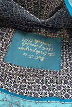 Load image into Gallery viewer, Vera Bradley Womens Blue Double Handle Inner Outer Pockets Shoulder Tote Handbag