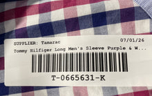 Load image into Gallery viewer, Tommy Hilfiger Mens Multicolor Check Print Long Sleeve Dress Shirt Size 18 34-35