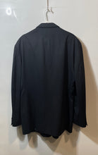 Load image into Gallery viewer, J. Ferrar Mens Black Long Sleeve Notch Single-Breasted Two Button Blazer Sz 46R