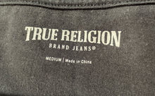 Load image into Gallery viewer, True Religion Womens Black Short Sleeve Pullover T-Shirt Size Medium