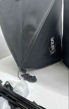 Load image into Gallery viewer, Kshioe Black Silver Lighting Kit Studio Equipment With Accessories Not Tested