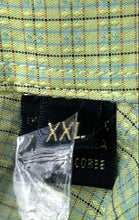 Load image into Gallery viewer, Bugatchi Mens Green Short Sleeve Collared Button-Up Shirt Size XXL