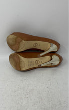 Load image into Gallery viewer, Michael Kors Womens Beige Slip-On Stiletto Platform Heels Size 5M