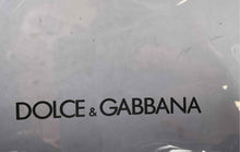 Load image into Gallery viewer, Dolce & Gabbana Womens Black Transparent Waterproof Cosmetic Pouch Makeup Bag