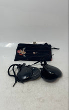 Load image into Gallery viewer, Flamenco Black Lightweight Small Castanets Spanish Castanet With Pouch