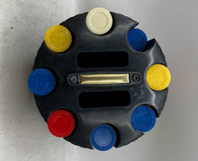 Load image into Gallery viewer, Pleasantime Revolving Holder Caddy With Chips Multicolor Collectible Poker Rack