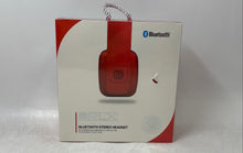Load image into Gallery viewer, RLX RLX-100 Red Foldable Function Bluetooth Stereo Headset Factory Sealed