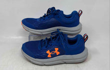 Load image into Gallery viewer, Under Armour Boys Assert 10 3026182-401 Blue Orange Sneakers Shoes Size 4Y