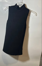 Load image into Gallery viewer, Gap Womens Black Mock Neck Sleeveless Modern Pullover Tank Top Size XS