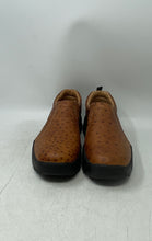 Load image into Gallery viewer, Roper Mens Performance Brown Leather Low Top Round Toe Slip-On Shoes Size 11