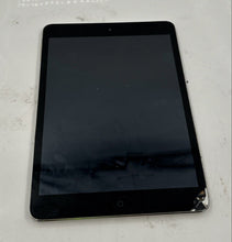 Load image into Gallery viewer, Apple Gray iPad A1490 Tablet Damaged Screen Nonfunctional For Parts Or Repairs