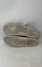 Load image into Gallery viewer, G By Guess Womens Meekie Gray Red Round Toe Lace-Up Sneakers Shoes Size 10M