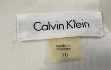 Load image into Gallery viewer, Calvin Klein Womens Multicolor Colorblock Sleeveless Sheath Dress Size 10
