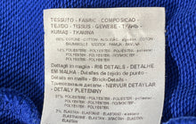 Load image into Gallery viewer, Armani Exchange Womens Blue Long Sleeve Full-Zip Jacket Size Small