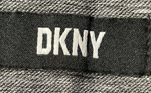 Load image into Gallery viewer, DKNY Mens Dark Gray Slash Pockets Belt Loops Button Front Dress Pants Size 34X32