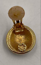 Load image into Gallery viewer, Authentic Swarovski Women's Gold Tone Earrings