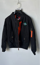 Load image into Gallery viewer, Spire Embrace The Detours Mens Black Long Sleeve Bomber Jacket Size S With Tag