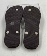 Load image into Gallery viewer, Authentic Tory Burch Womens Brown White Flip Flop Sandals Size EUR 35 US 6
