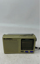 Load image into Gallery viewer, Bell+Howell 2298870 Beige 9 Band World Receiver Portable Radio D Not Tested