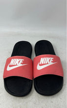 Load image into Gallery viewer, Nike Womens Victori One CN9677-601 Black Pink Slip-On Open Toe Slide Sandals 8