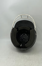Load image into Gallery viewer, Rawlings Unisex Kids RCFH Black MLB Logo Face Guard Baseball Helmet Size 6.5-7.5
