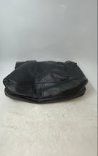 Load image into Gallery viewer, Cuore & Pelle Womens Black Leather Detachable Crossbody Strap Shoulder Bag